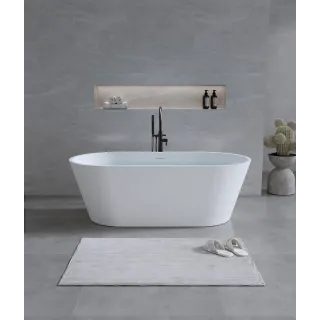 Ванна из искусственного камня Timo Elissa ELISSA1580 160x75 см белый